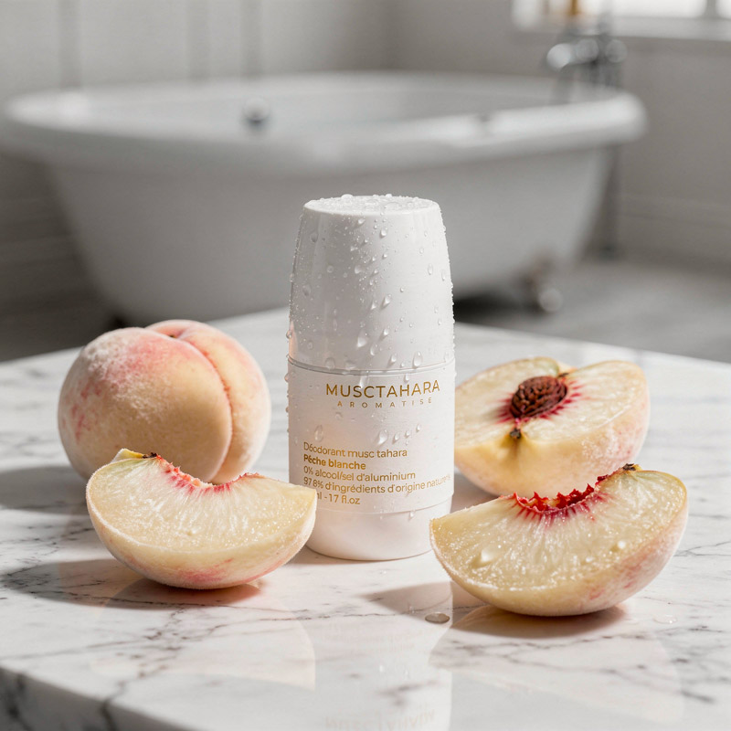 deodorant-parfumant-tahara-peche-blanche-ambiance-salle-bain-musc-tahara-aromatise